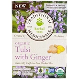 Traditional Medicinals – Organic Tulis with Ginger Tea (16 bag) 有机罗勒姜茶