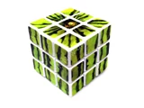 3-Layers Watermelon White Cube