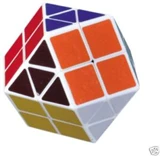 Rainbow Cube white body