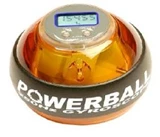 Powerball Clear Amber Body with LED Lighting & Speed Meter