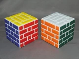 CT 5x5x5 Burr Cube White Body Cube