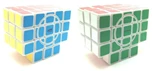 Calvin's 3x3x5 Semi-Super T-Cube (opposite circles) with Evgeniy logo White Body