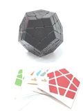 mf8 Big Megaminx Black Body (9cm in diameter)