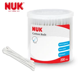 德國Nuk 嬰兒棉花棒（200入）