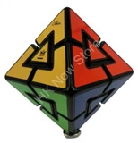 Pyraminx Diamond 8 colors Black