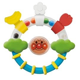 麵包超人 寶寶的第一個牙膠搖鈴