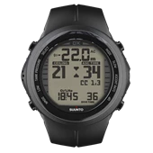 Suunto DX Black Elastomer W/ USB W/O Transmitter