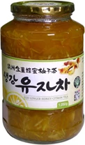济洲生姜蜂蜜柚子茶 - 樽装 1050克
