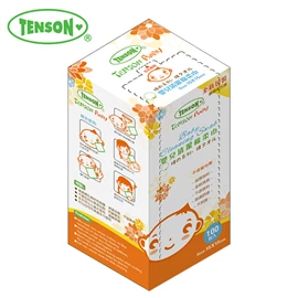 TENSON 婴儿清洁棉柔巾-100片装 15x15cm
