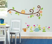 美國 RoomMates 牆壁貼 - Happi Scroll Tree Branch Wall Decals   [清貨特價 : HK$118]