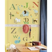 美国 RoomMates 墙壁贴 - Animal Alphabet Wall Decals   [清货特价 : HK$118]
