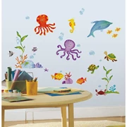 美國 RoomMates 牆壁貼 - Adventures Under the Sea Wall Decals   [清貨特價 : HK$118]