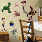 RoomMates (USA) 墙壁贴 - Toy Story - Glow in the Dark Wall Decals     [清货特价 : HK$132]