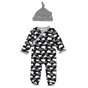 Skip Hop 基本時尚側扣一件式連體衣連嬰兒帽- 雲朵   [會員價 : HK$224]