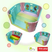 Edu.play (Korea) Happy Babyroom (Candy) + Living codi Playmat set (116 x 116 cm)      [Special price : HK$2450]