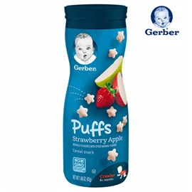 Gerber Puffs/ Strawberry Apple 42g