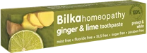 Bilka Homeopathic Ginger & Lime Toothpaste 75ml