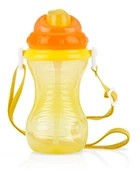Nuby Flip It - Straw Cup With Strap 420 ml     [Member price : HK$59]