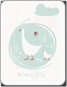韓國 Petit Bird 竹纖維防水保潔床墊 - 天鵝   [會員價 : HK$214]