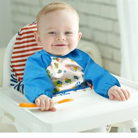 Parents League 長袖防水圍兜