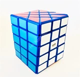 Calvin's 4x4x5 Fisher Cuboid (center-shifted) Blue Body in Small Clear Box