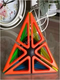 Fangshi 2x2x2 Frame Pyraminx (4-solid-color)