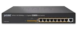 Planet FGSD-910HP 8-Port FE PoE+ Switch plus 1-Port GE (130W)