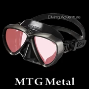  GULL MANTIS LV BLACK SILICONE MASK-MTG METAL