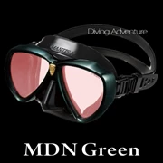  GULL MANTIS LV BLACK SILICONE MASK-MDN GREEN