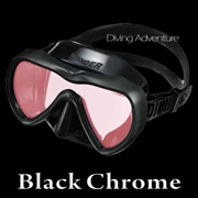  GULL VADER BLACK SILICONE MASK-M BLACK CHROME