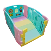 Edu.play (Korea) Happy Babyroom (Candy) + Living codi Playmat set (90 x 136 cm)      [Special price : HK$2450]