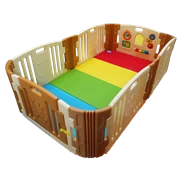 Edu.play 玩具围栏 + Living codi 地垫组合 (129 x 215 cm)     [会员特惠价 : HK$3364]
