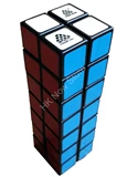 1688Cube 2x2x7 Cuboid Black Body