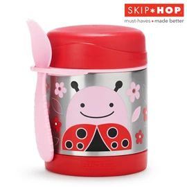 美國Skip Hop 可愛動物園保溫食物壺/ 甲蟲 325ml