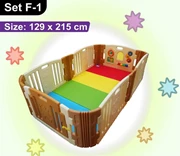 Living codi (Korea) Playmat 209 x 121 x 4cm [Design for Edu.play (Korea) Baby Room - AT-BR-7317PCT & AT-BA-012]      [Special price : HK$1598]