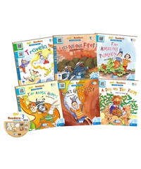 Go! Readers Level 3 ( 6Books+1DVD)