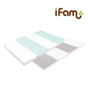 韩国 iFam 灰白绿地垫 (200 x 140 x 4cm)    [会员价 : HK$1740]