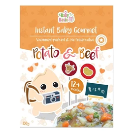 Baby Basic 寶寶百味 即食米米餸 薯仔牛肉(150g x 2)