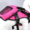 Crazy Paws Dog Travel Harness with Pocket (Pink)