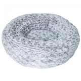 Dogit Style Dog Donut Bed-Rosebud, Grey, Xsmall. 40cm dia. x 12.7cm (16" dia x 5")