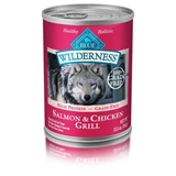BLUE Wilderness Dog Canned Food - Salmon & Chicken Grill 12.5oz