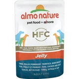 Almo Nature Classic Jelly Wet Dog Food - Tuna, Chicken & Cheese (70g)