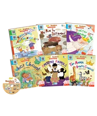Go! Readers Level 5 ( 6Books+1DVD)