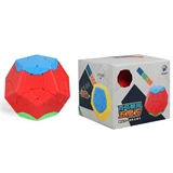 SengSo BaiNiaoChaoFeng Megaminx Stickerless (blue-red-green)