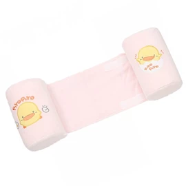 台湾黄色小鸭 婴儿安全侧睡枕/ 粉红