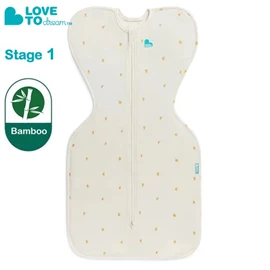 澳洲Love to Dream 蝶型嬰兒包巾(第1階)-竹纖維 1.0 TOG