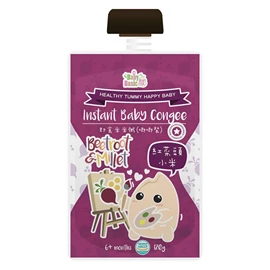 Baby Basic 寶寶百味 即食米米粥(唧唧裝)/ 紅菜頭小米 120g