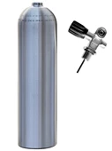 Catalina 80cu.ft. Aluminum Cylinder w/Dual Valve 