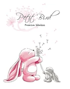 Petit Bird (Korea) Bamboo Fibre Waterproof Pad - Bunny Garden   [Member price : HK$214]