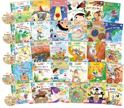 Go! Readers Level 1~5 (30Books+5DVD)